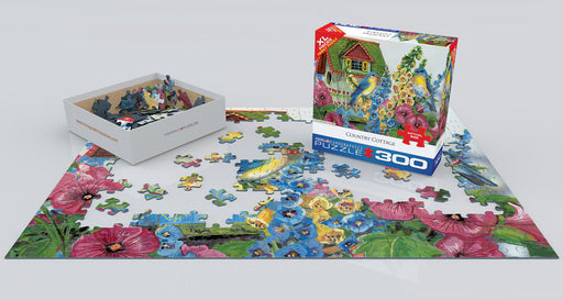 Puzzle: Family Oversize Puzzles - Country Cottage by Janene Grende - for just $16.99! 