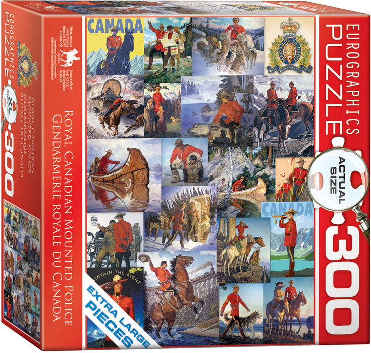 Puzzle: Family Oversize Puzzles - RCMP Collage - for just $16.99! 
