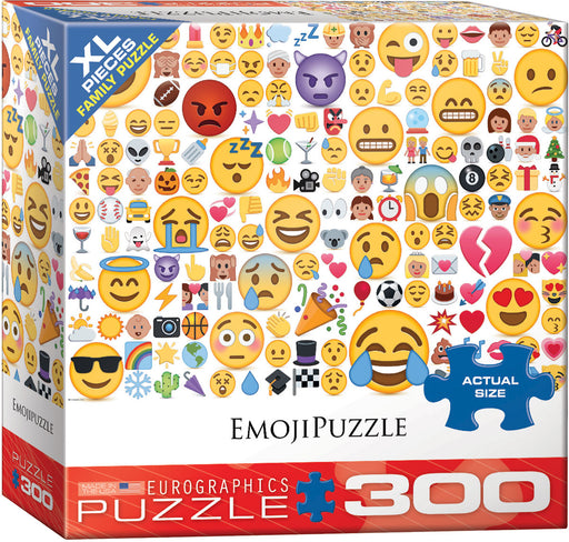 Puzzle: Family Oversize Puzzles - Emojipuzzle What's Your Mood? - for just $16.99! 