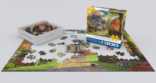 Puzzle: Family Oversize Puzzles - The Blue Country House by Dominic Davison - for just $16.99! 
