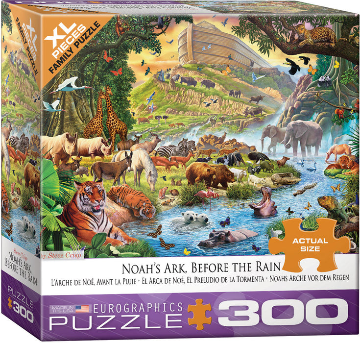 Puzzle: Family Oversize Puzzles - Noah's Ark Before the Rain - for just $16.99! 