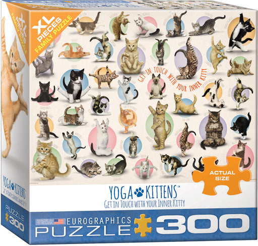 Puzzle: Yoga Dogs & Cats Collection - Yoga Kittens - for just $16.99! 
