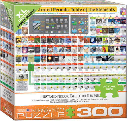 Puzzle: Family Oversize Puzzles - Illustrated Periodic Table of the Elements (photographic) - for just $16.99! 