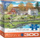 Puzzle: Family Oversize Puzzles - Farm by the Lake - for just $16.99! 