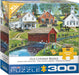 Puzzle: Family Oversize Puzzles - Old Covered Bridge - for just $16.99! 