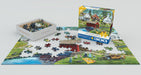 Puzzle: Family Oversize Puzzles - Old Covered Bridge - for just $16.99! 