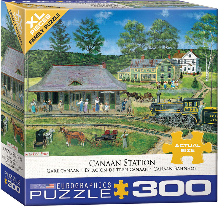 Puzzle: Variety 300 Pieces - Canaan Station - for just $16.99! 