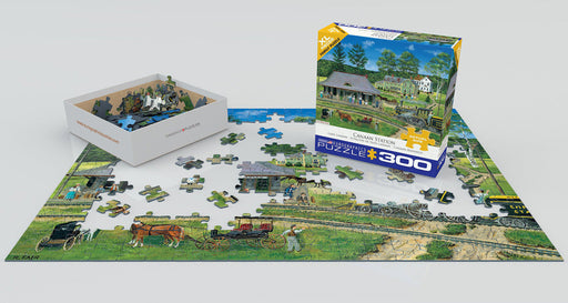 Puzzle: Variety 300 Pieces - Canaan Station - for just $16.99! 