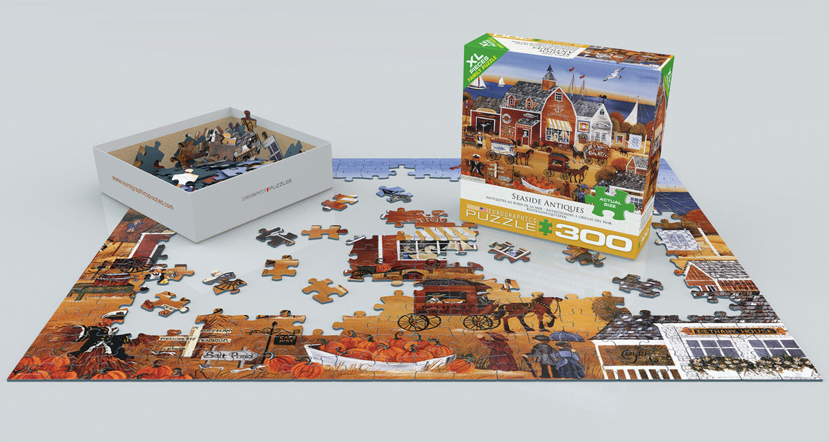 Puzzle: Variety 300 Pieces - Seaside Antiques - for just $16.99! 