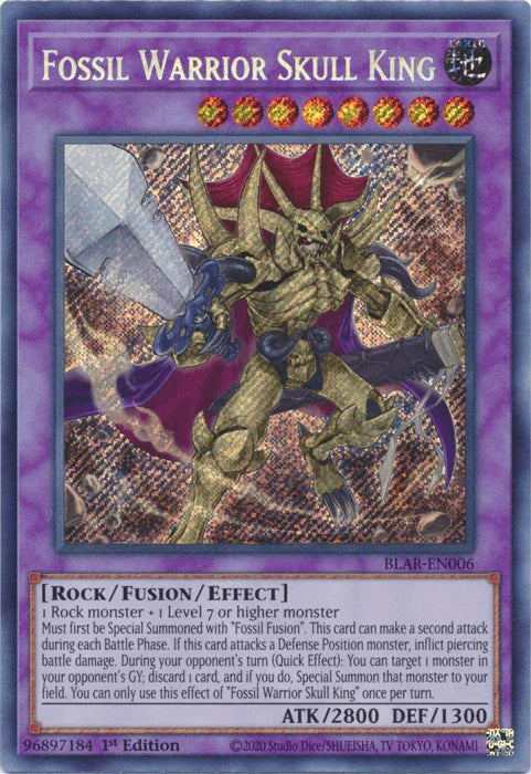 Fossil Warrior Skull King [BLAR-EN006] Secret Rare - for just $0.20! 