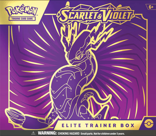 Pokemon Scarlet & Violet Elite Trainer Box - Miraidon Purple - Premium Novelties & Gifts - Just $51.25! Shop now at Retro Gaming of Denver