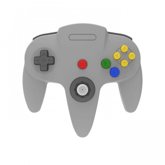 N64 Wireless 2.4 GHz controller for N64 [Grey] – Nintendo 64 Accessory (N64) - for just $34.99! 