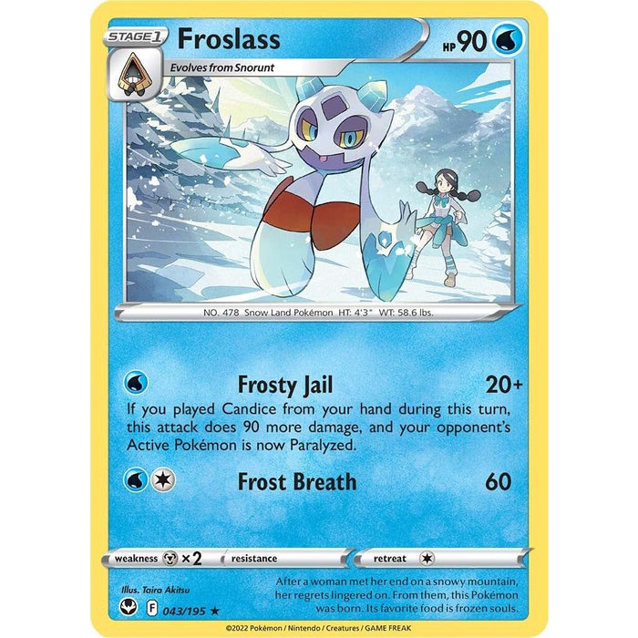 Froslass (043/195) [Sword & Shield: Silver Tempest] - Just $0.05! Shop now at Retro Gaming of Denver