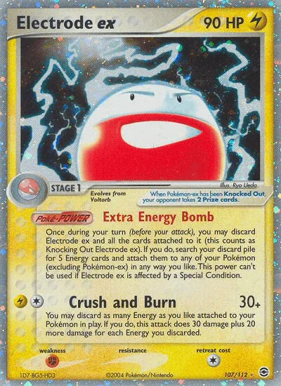 Electrode ex (107/112) [EX: FireRed & LeafGreen] - for just $46.05! 