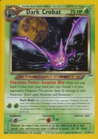 Dark Crobat (2/105) [Neo Destiny Unlimited] - for just $48.40! 