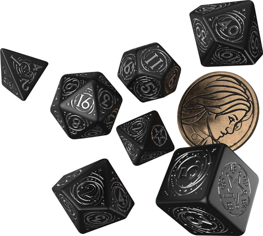 The Witcher Dice Set: Yennefer - The Obsidian Star (7 + coin) - for just $23! 