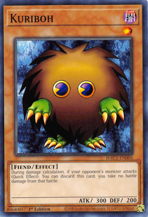 Kuriboh [HAC1-EN005] Common - for just $0.15! 
