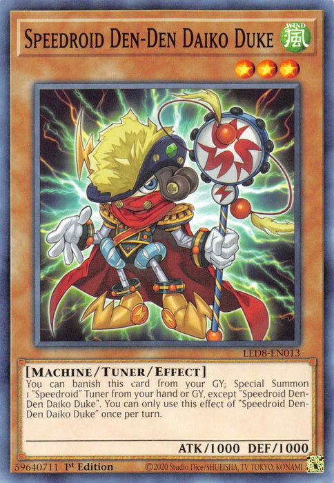 Speedroid Den-Den Daiko Duke [LED8-EN013] Common - for just $0.10! 