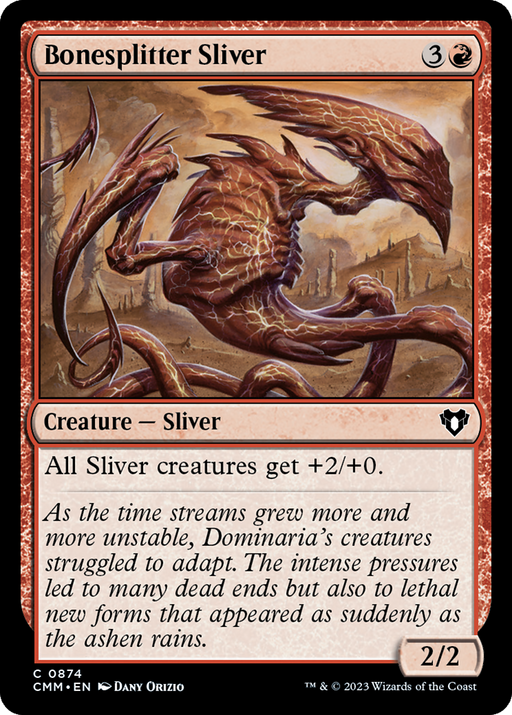 Bonesplitter Sliver (CMM-874) - Commander Masters - for just $0.07! 