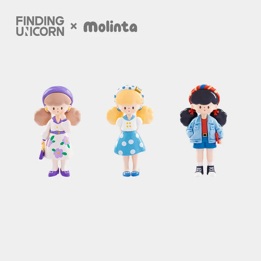 Finding Unicorn Molinta Retro Girls Series Blind Box (1 Blind Box) - for just $19.99! 