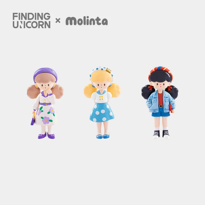 Finding Unicorn Molinta Retro Girls Series Blind Box (1 Blind Box) - for just $19.99! 