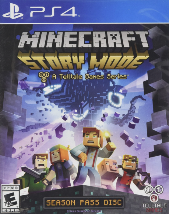 Minecraft: Story Mode - Season Pass – PlayStation 4 (PS4) - for just $23.99! 