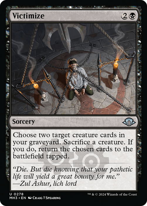 Victimize (MH3-278) - Modern Horizons 3 - for just $0.14! 