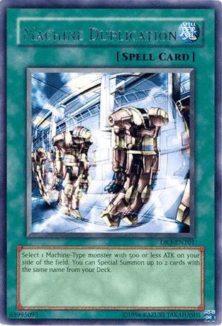 Machine Duplication [DR3-EN101] Rare - for just $0.30! 