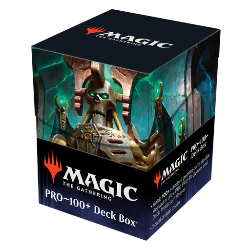 Ultra PRO: 100+ Deck Box - Warhammer 40k Commander Deck (Szarekh, the Silent King) - Just $0! Shop now at Retro Gaming of Denver