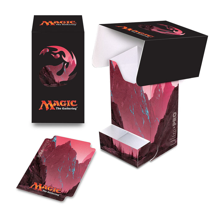 Ultra PRO: Deck Box - Full-View with Tray (Mana 5 - Mountain) - for just $0! 