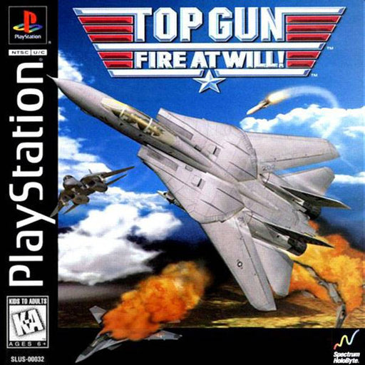 Top Gun Fire At Will (Playstation) - Premium Video Games - Just $0! Shop now at Retro Gaming of Denver