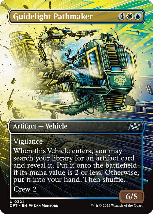 Guidelight Pathmaker (DFT-324) - Aetherdrift (Borderless) Foil - for just $0.08! 
