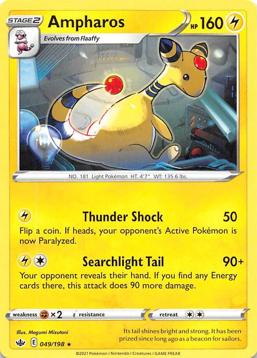 Ampharos (049/198) [Sword & Shield: Chilling Reign] - for just $0.10! 