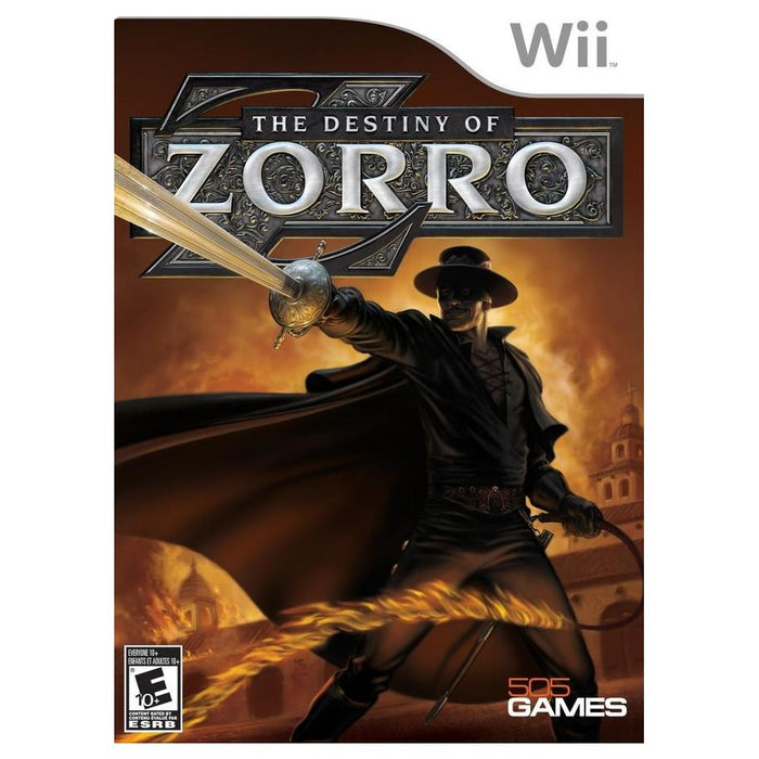 The Destiny of Zorro (Wii) - Just $0! Shop now at Retro Gaming of Denver