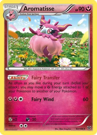 Aromatisse 093/146 - XY Base Set Reverse Holofoil - for just $0.74! 