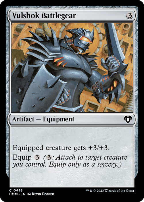 Vulshok Battlegear (CMM-418) - Commander Masters - for just $0.03! 