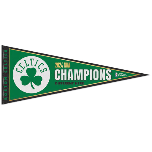 Boston Celtics 2024 NBA Champions 12" x 30" Classic Pennant - for just $7.99! 