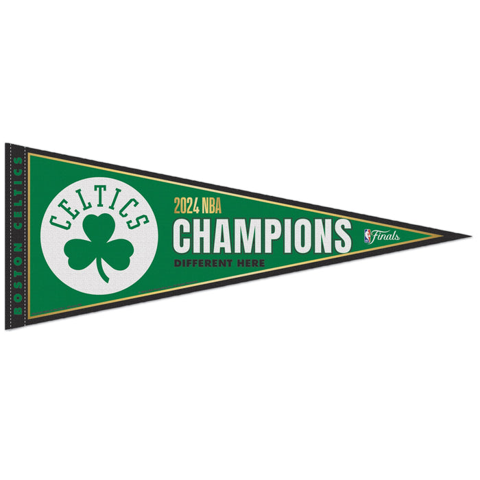 Boston Celtics 2024 NBA Champions 12" x 30" Classic Pennant - for just $7.99! 