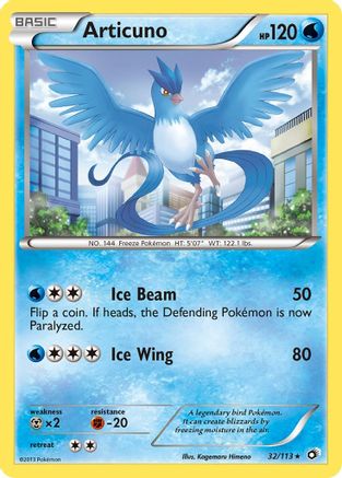Articuno 032/113 - Legendary Treasures Holofoil - for just $0.98! 