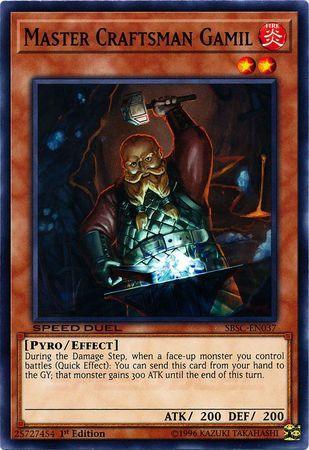 Master Craftsman Gamil [SBSC-EN037] Common - for just $0.10! 