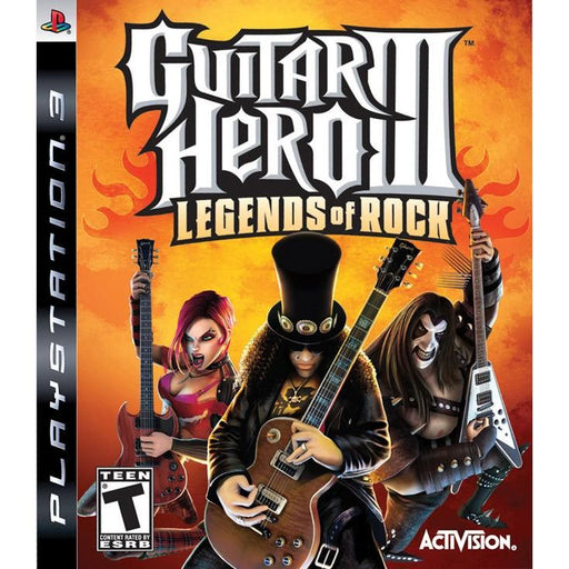 Guitar Hero III: Legends of Rock (Playstation 3) - Premium Video Games - Just $0! Shop now at Retro Gaming of Denver