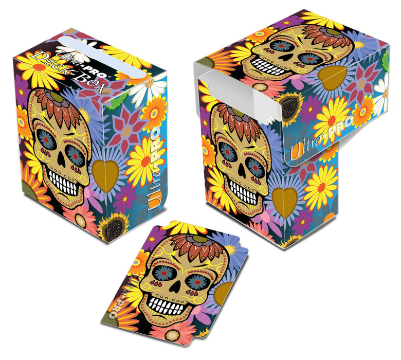 Ultra PRO: Deck Box - Dia De Los Muertos (Yellow Skull) - Just $0! Shop now at Retro Gaming of Denver