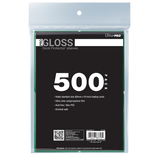 PRO-Gloss Standard DECK PROTECTOR® Sleeves Bundle (500ct) - for just $39.99! 