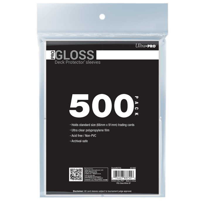 PRO-Gloss Standard DECK PROTECTOR® Sleeves Bundle (500ct) - for just $39.99! 