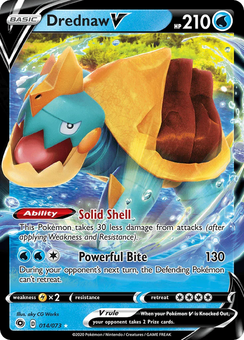 Drednaw V (014/073) [Sword & Shield: Champion's Path] - for just $0.40! 