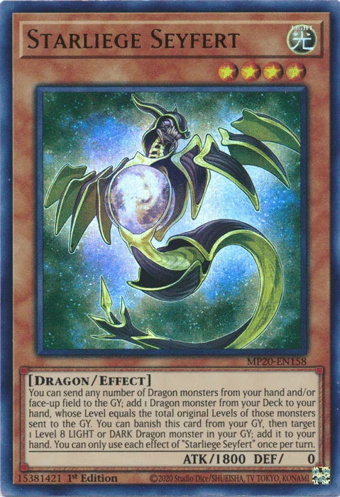 Starliege Seyfert [MP20-EN158] Ultra Rare - for just $2.20! 