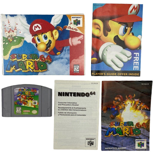 Super Mario 64 - Nintendo 64 (CIB - Plastic Box) - Premium Video Games - Just $129! Shop now at Retro Gaming of Denver