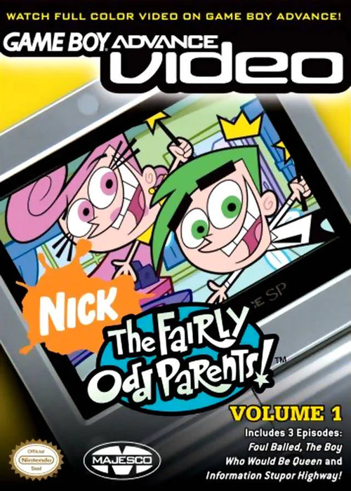 GBA Video - Fairly Odd Parents Volume 1  – Game Boy Advance (GBA) - for just $4.99! 