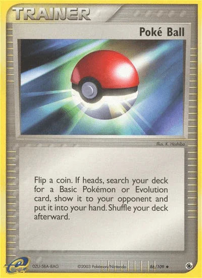 Poke Ball (86/109) [EX: Ruby & Sapphire] - for just $0.20! 