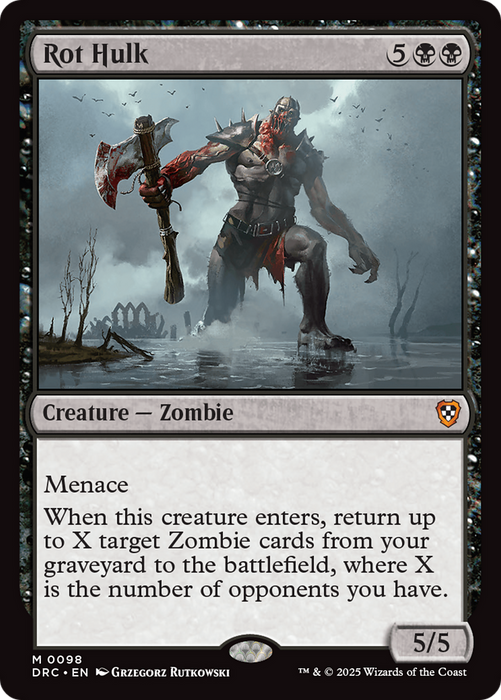 Rot Hulk (DRC-098) - Commander: Aetherdrift - for just $0.12! 